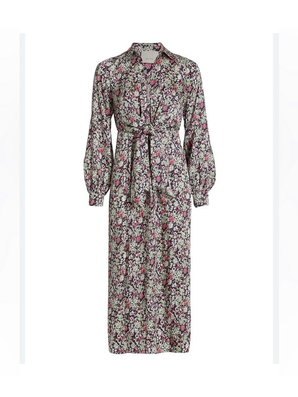 cinq a sept Floral Midi Dress